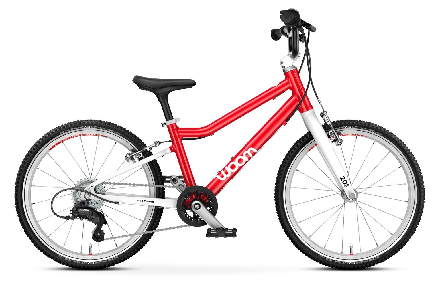 kolo Woom 4 Go red Velikost: 20
