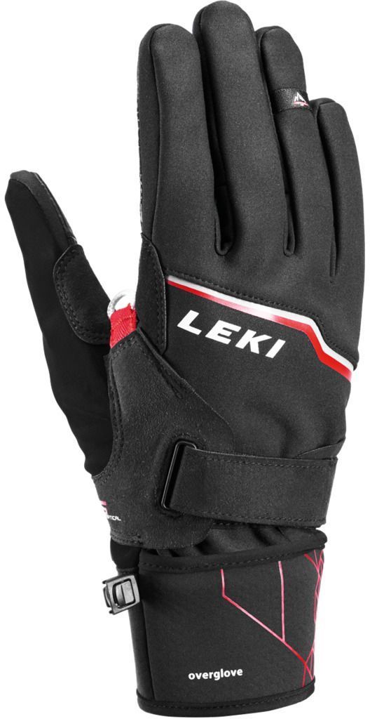 Levně Leki - rukavice Tour Vision V Plus black/red/grey