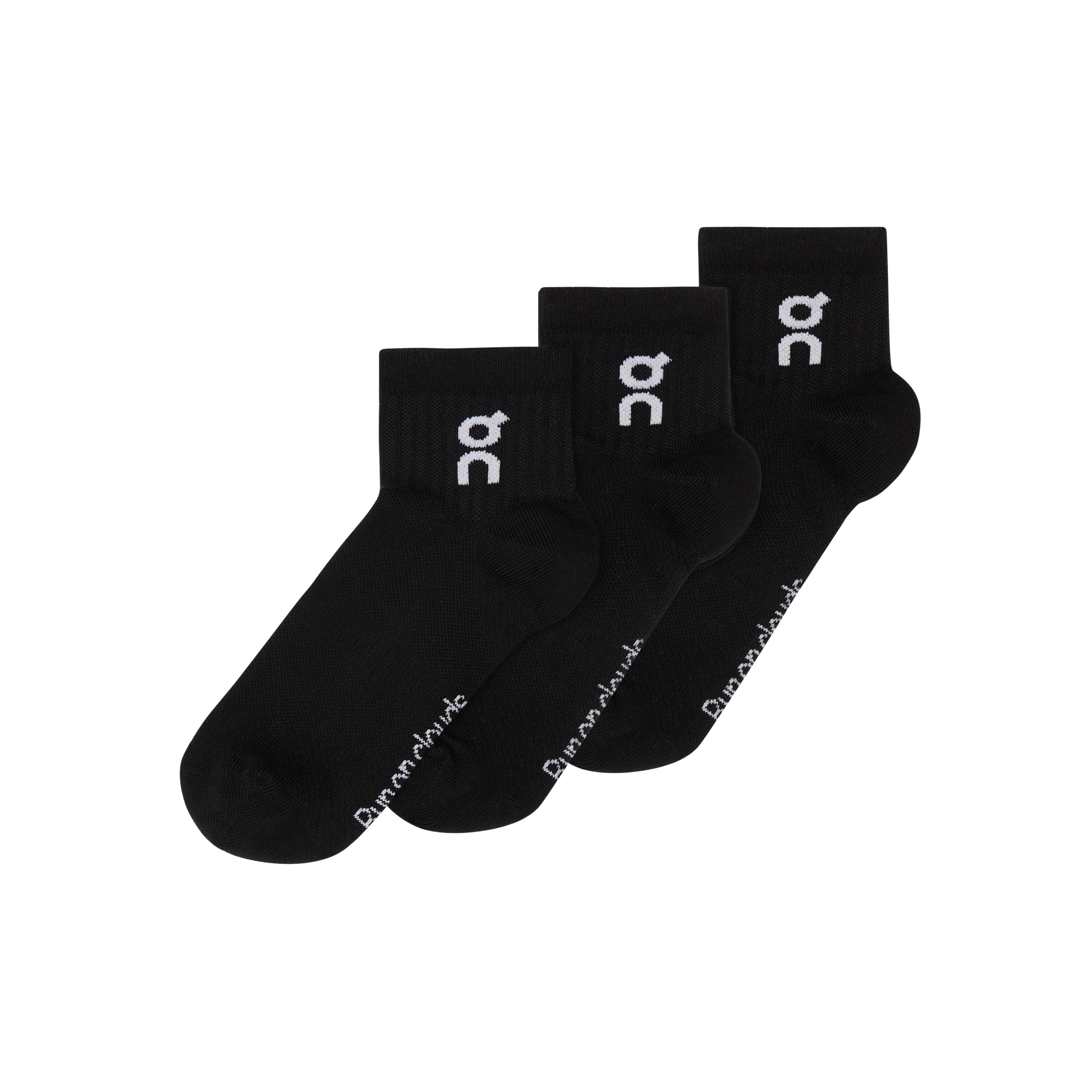 On ponožky Logo Sock Mid 3P black Velikost: S