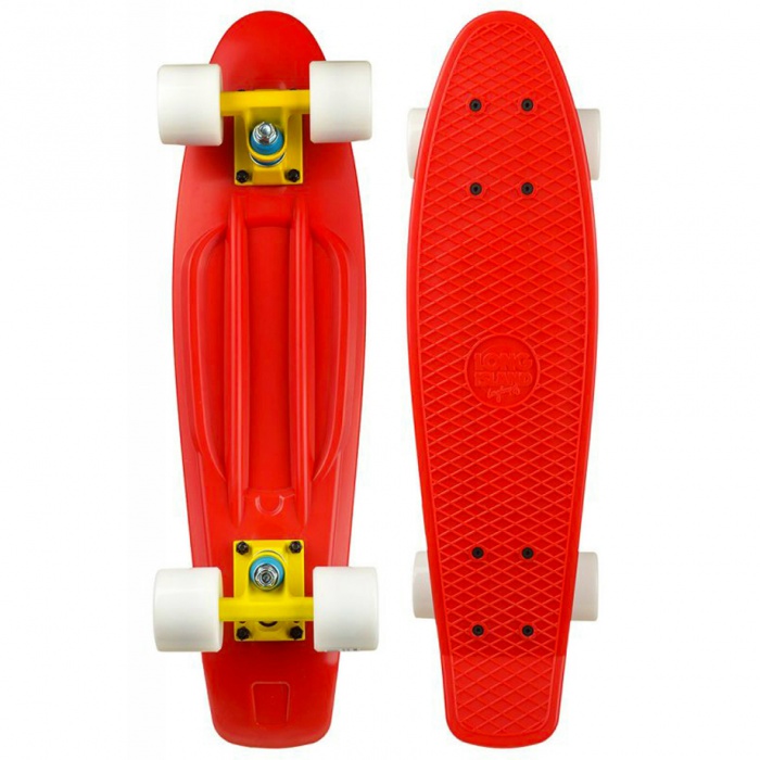 Long Island - longboard BUDDIE 22" RED Velikost: 22"