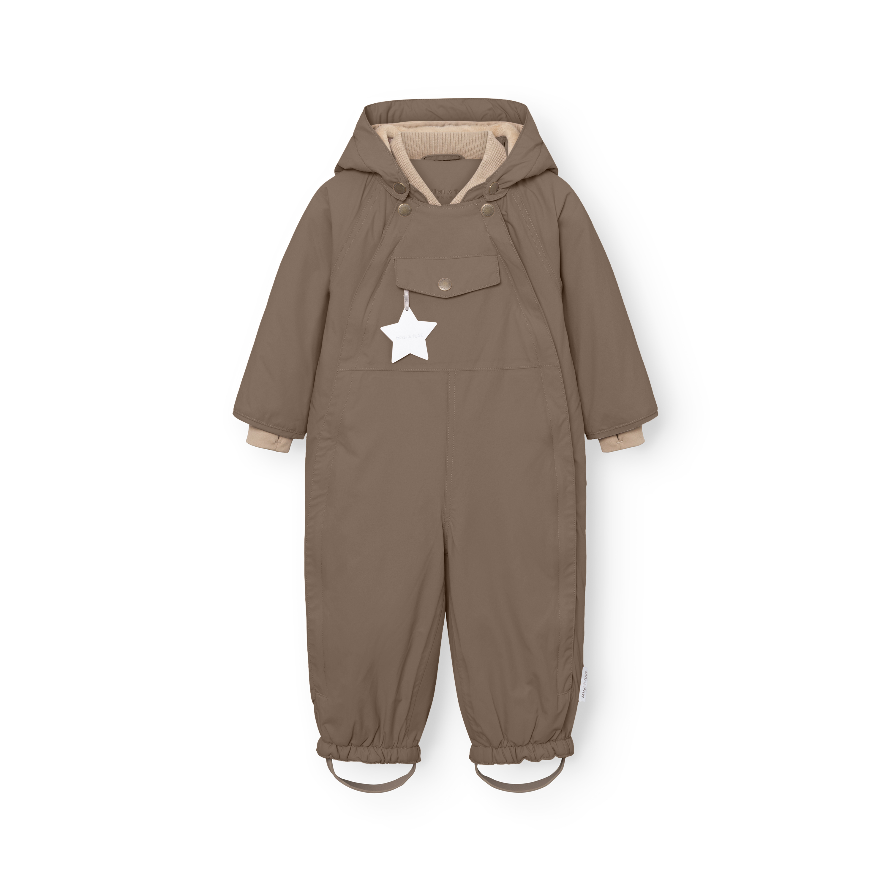 MINI A TURE overal  Matwisti morel grey Velikost: 92