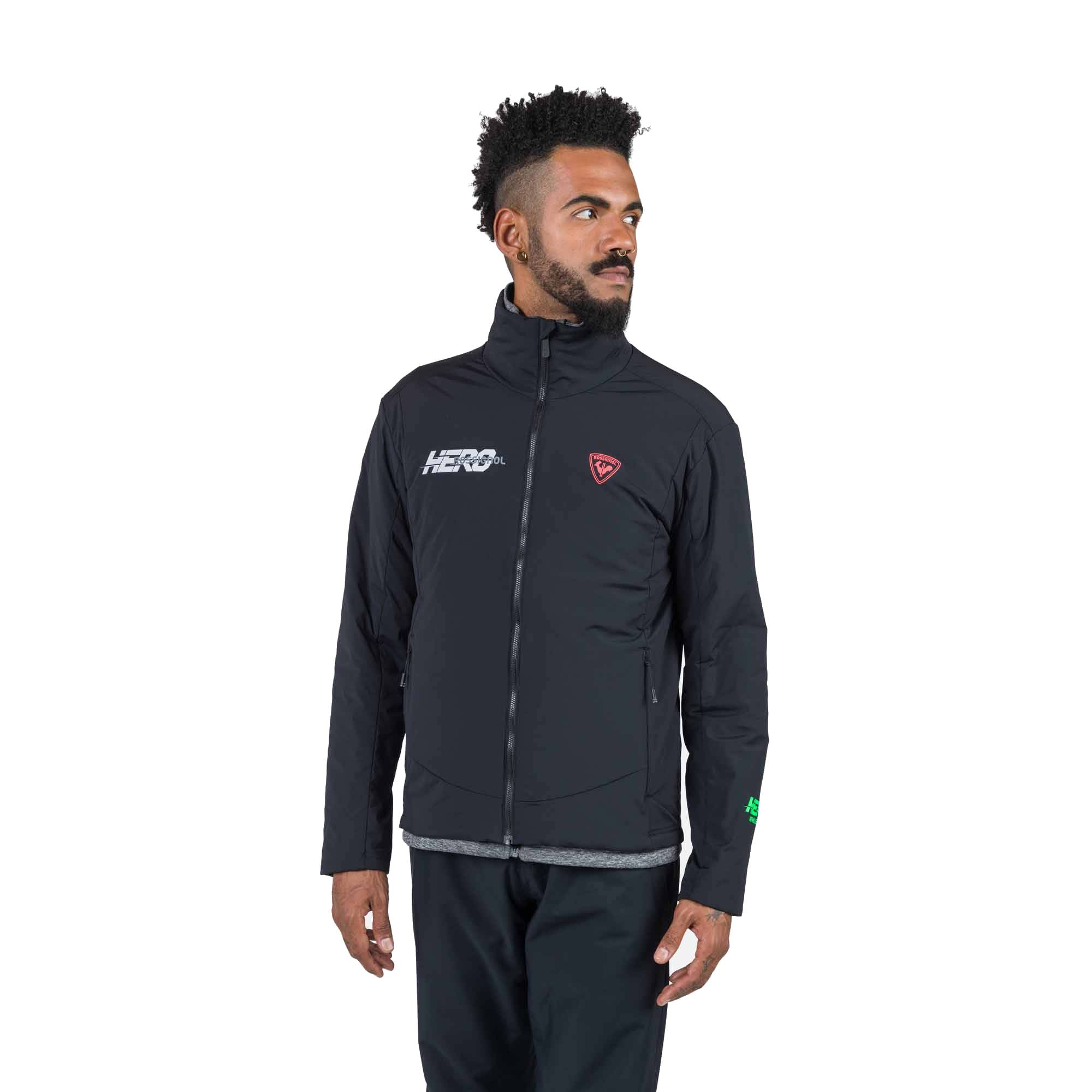 Rossignol mikina New Hero Opside Jkt black Velikost: XL
