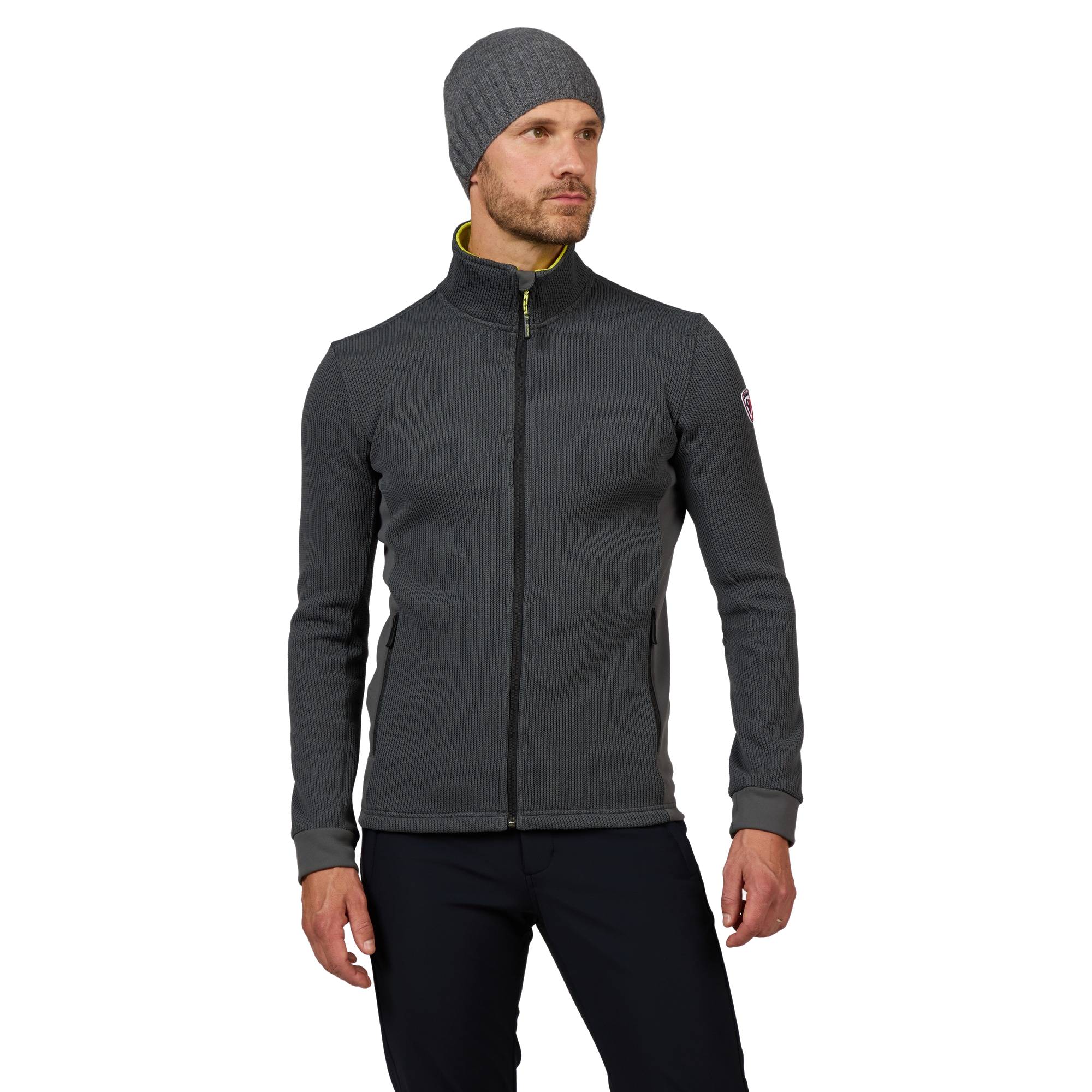 Rossignol mikina Cieloalto Fleece Fz onyx grey Velikost: M