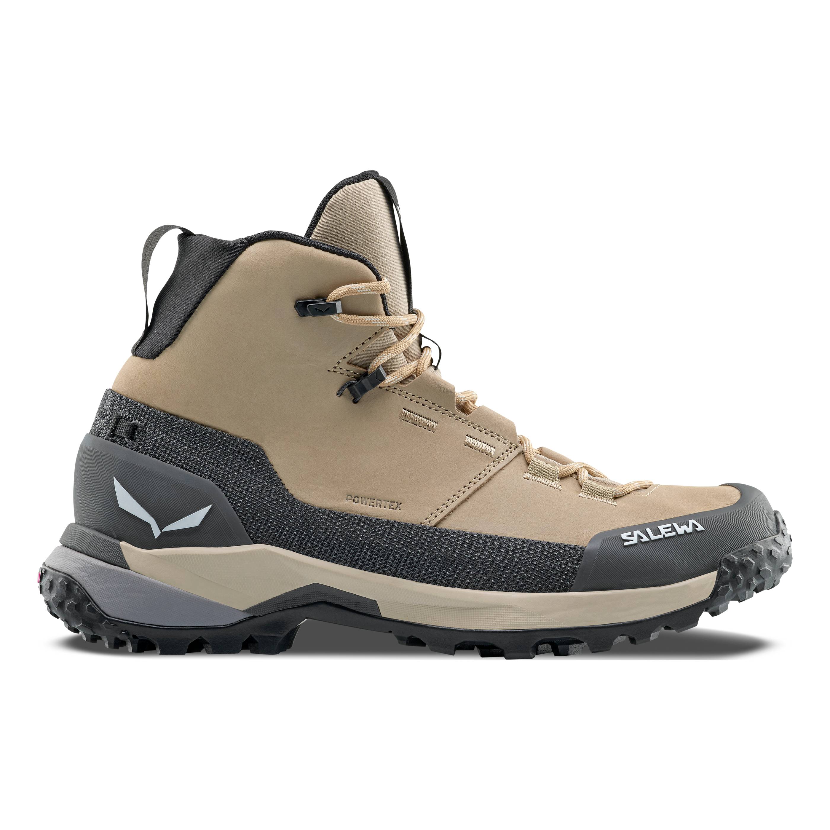 Salewa obuv Puez Leather Mid Ptx W quicksand-onyx Velikost EU: 38,5