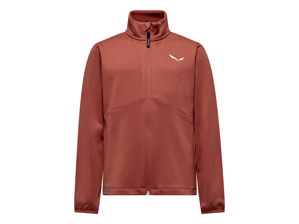 Salewa mikina Kids Cammino Pl Jkt K etruscan red Velikost: 116