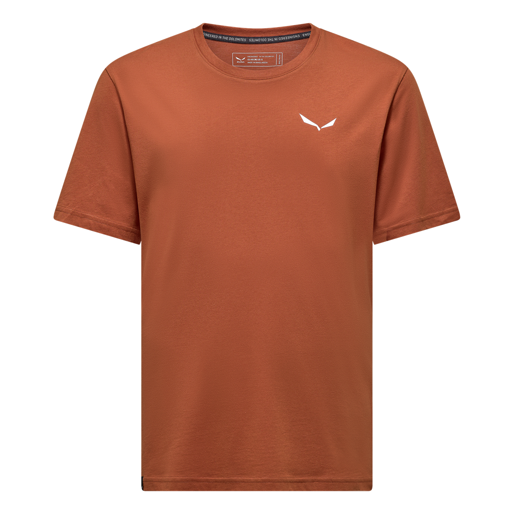 Salewa tričko Eagle Vocab T-Shirt M bombay brown Velikost: L