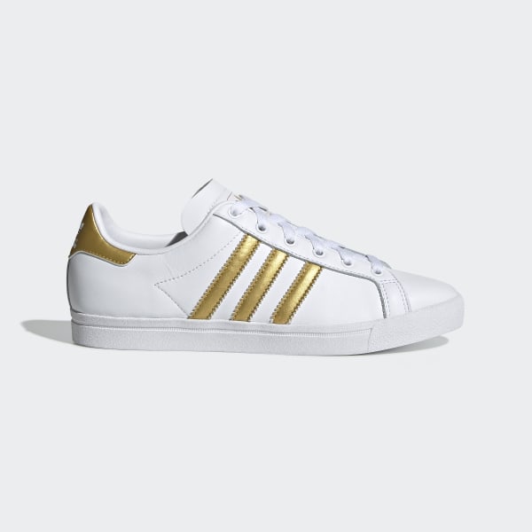 Levně Adidas obuv COAST STAR W white/gold