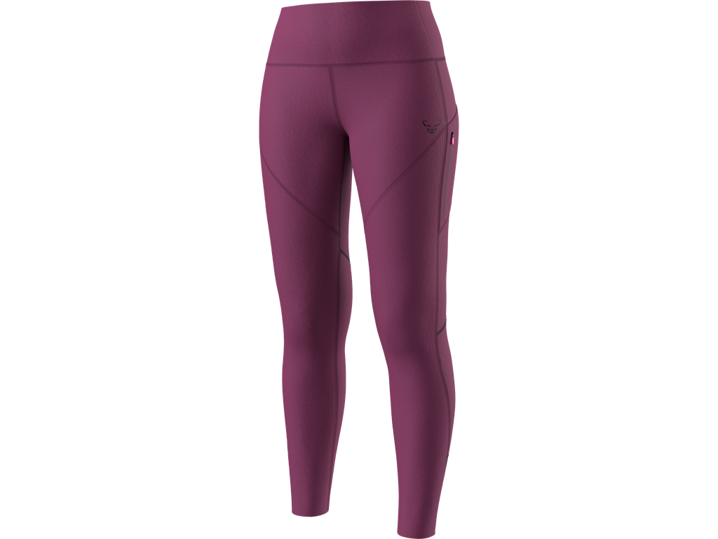 Dynafit legíny Winter Running Tights W amaranth Velikost: M