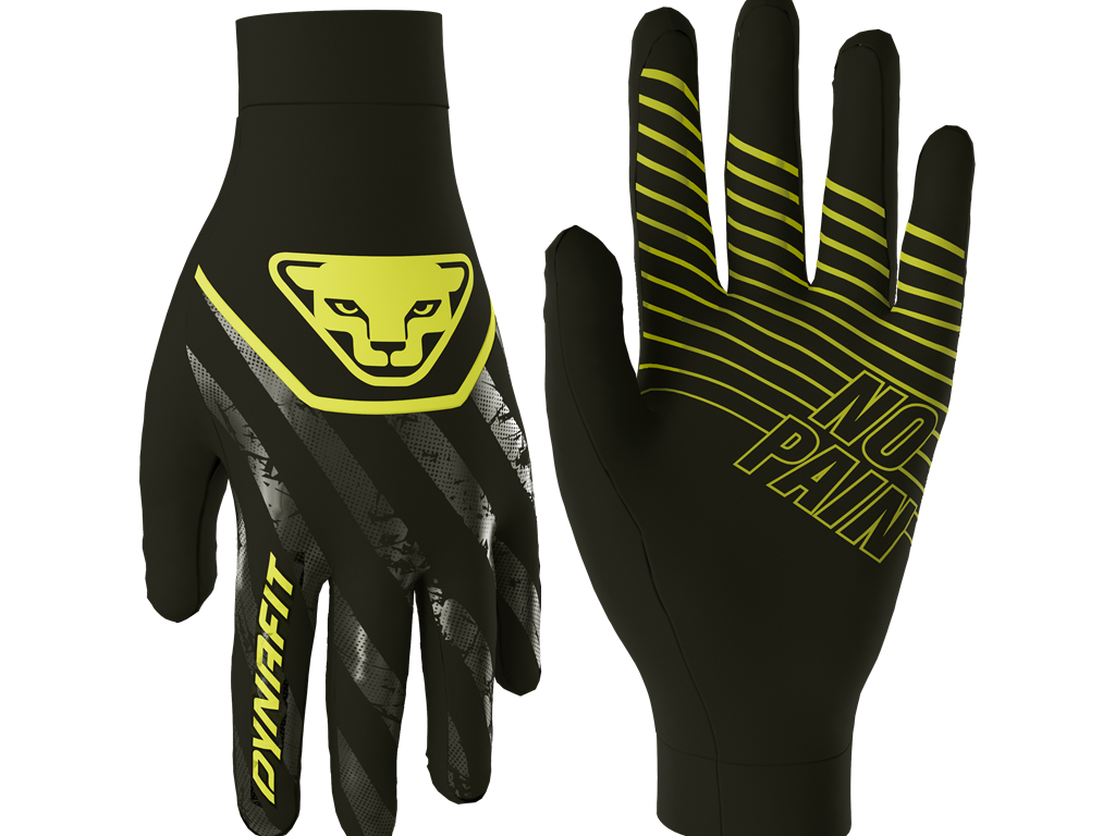 Dynafit rukavice Trail Reflective Gloves black out Velikost: M