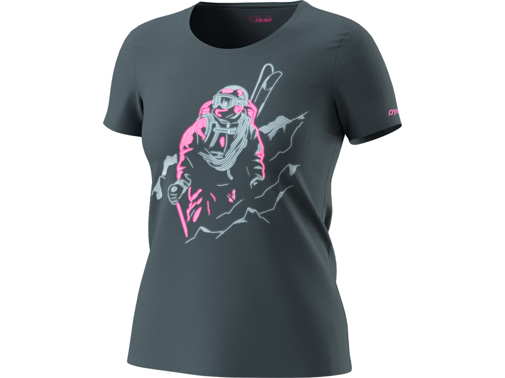 Dynafit tričko Blacklight Co T-Shirt W cinder Velikost: S