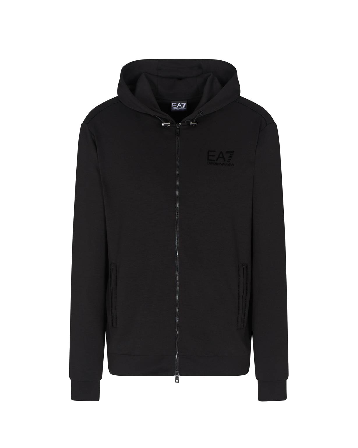 EA7 Emporio Armani mikina Train Lux Hoodie M black Velikost: XXL