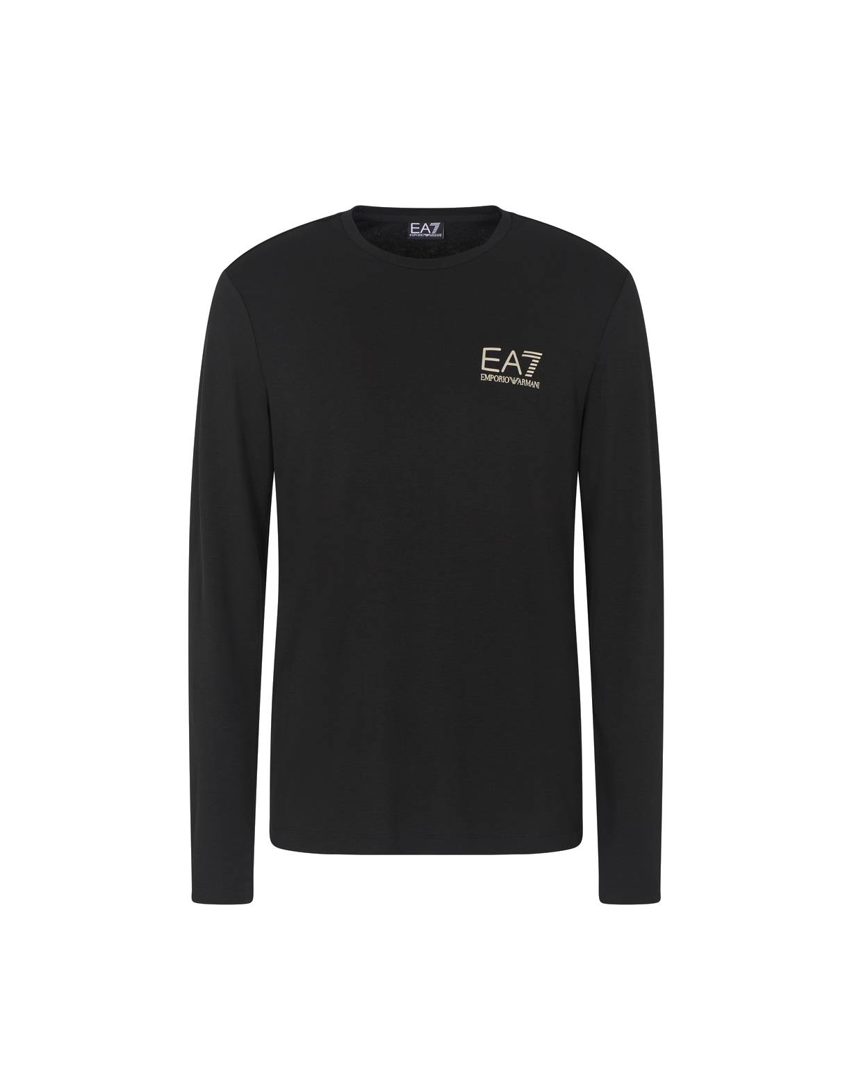EA7 Emporio Armani tričko Train Gold Label Ls M black Velikost: L