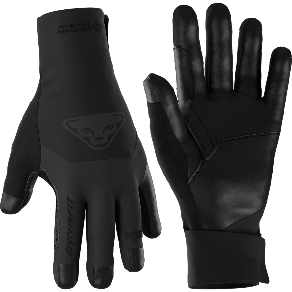Dynafit rukavice Ridge Windstopper Gloves black out Velikost: S