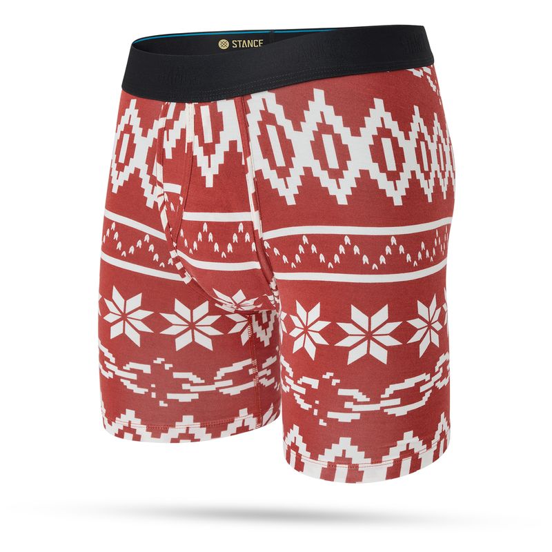 Stance boxerky Break The Season Boxer Brief red Velikost: M