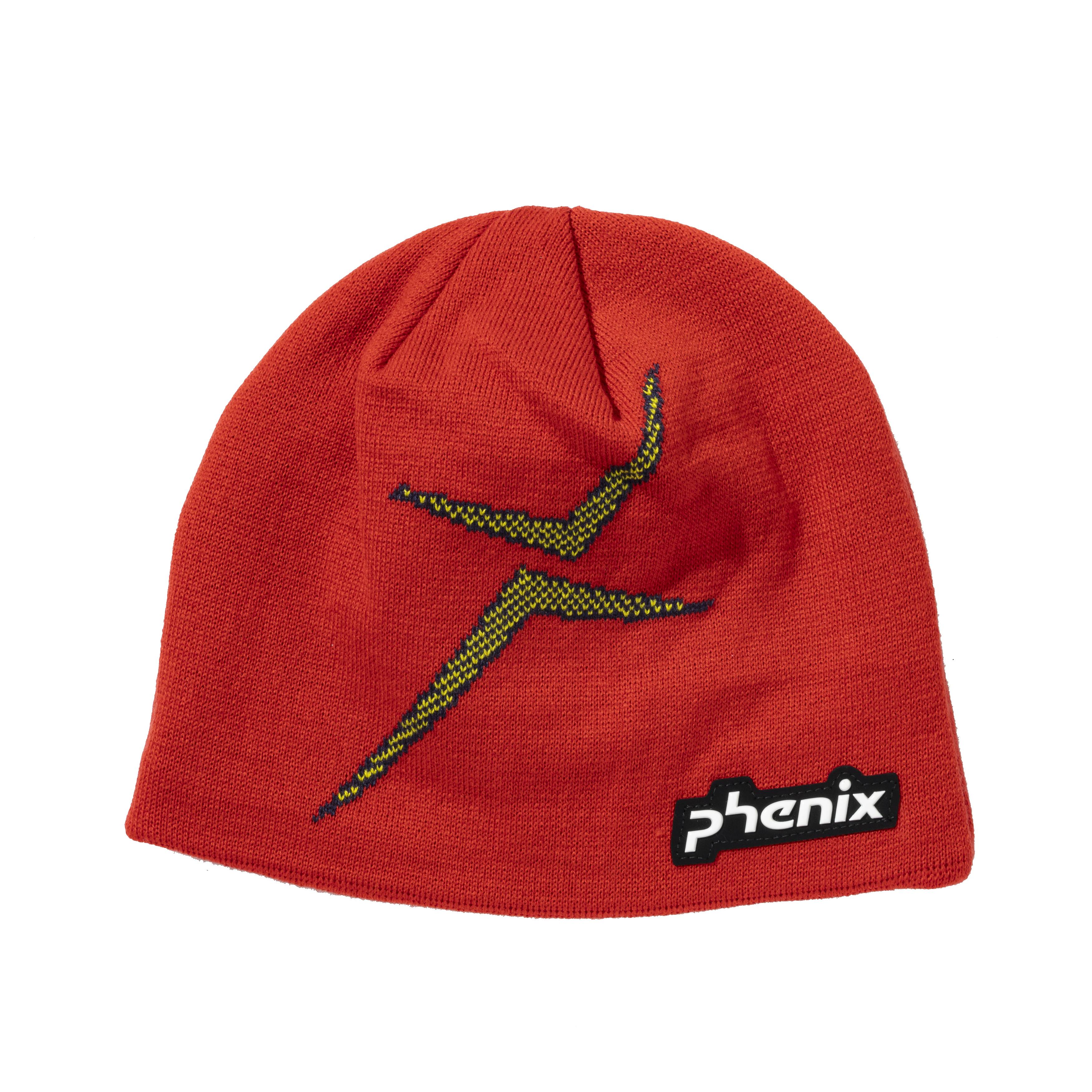 Phenix čepice Cross MotifJacquard Beanie red Velikost: ONE