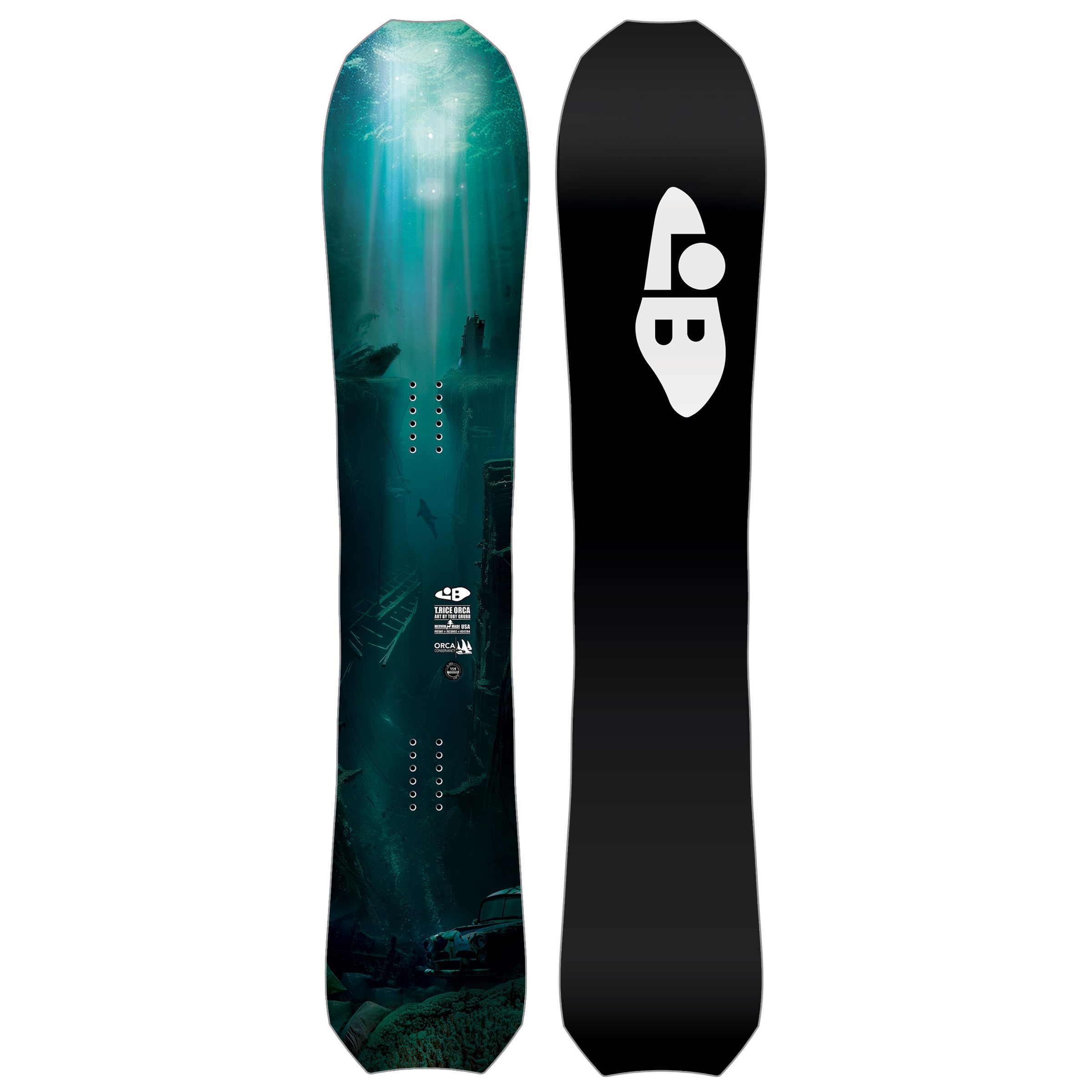 Lib-Tech snowboard Orca 25/26 green Velikost: 159