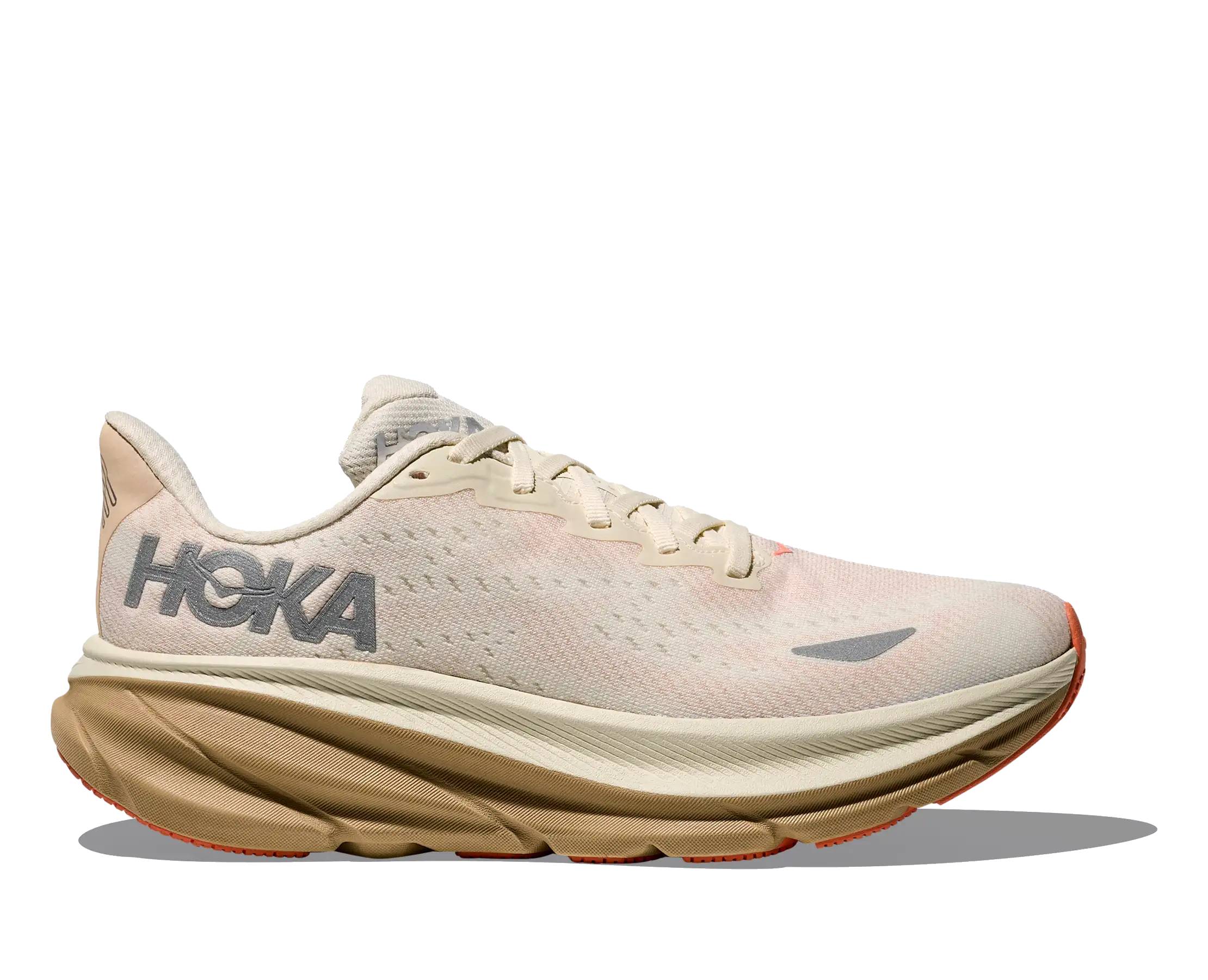 Hoka One One obuv Clifton 9 W Gtx eggshell -khaki Velikost EU: 42