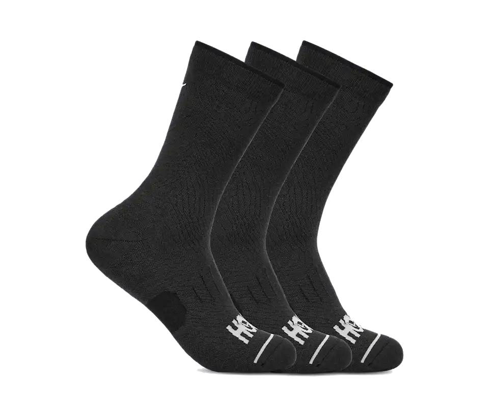 Hoka One One ponožky Crew Run Sock 3-Pack black Velikost: M