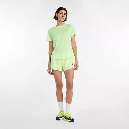 New Balance tričko Athletics T-Shirt W green Velikost: XS