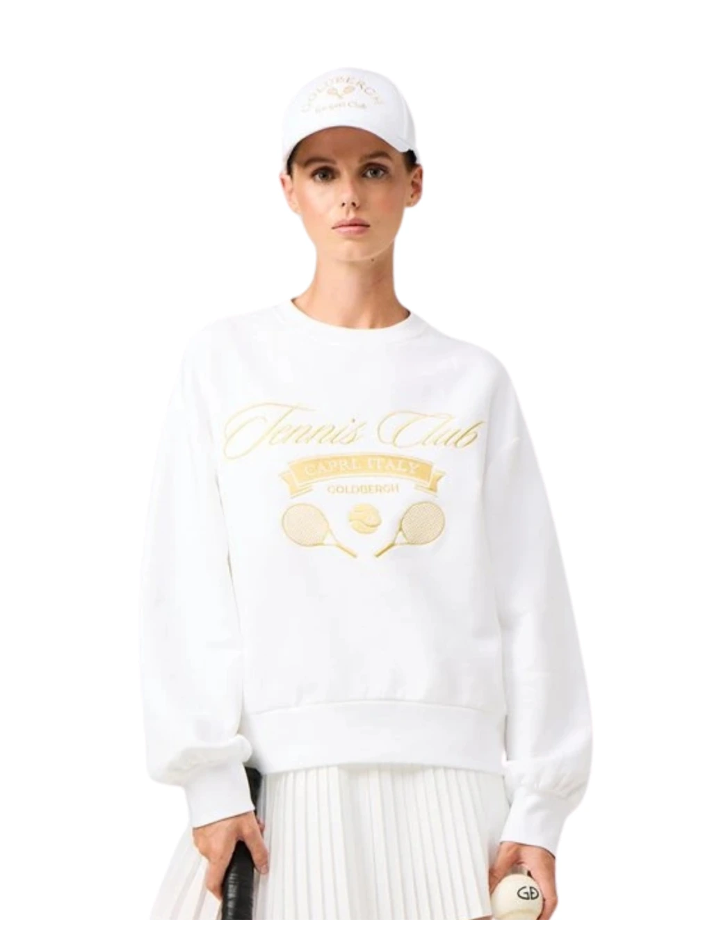 Goldbergh mikina Brunie white Velikost: XS