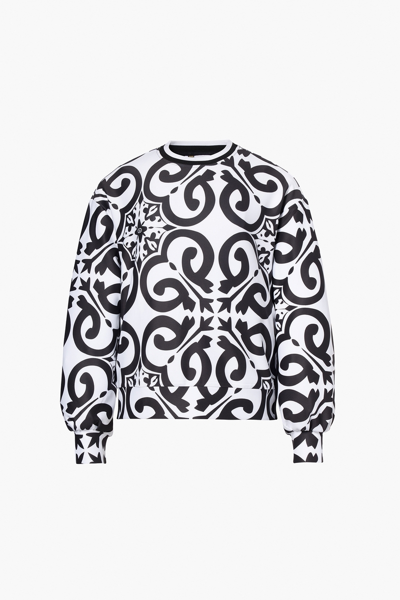 Goldbergh mikina Caprielle black white Velikost: S