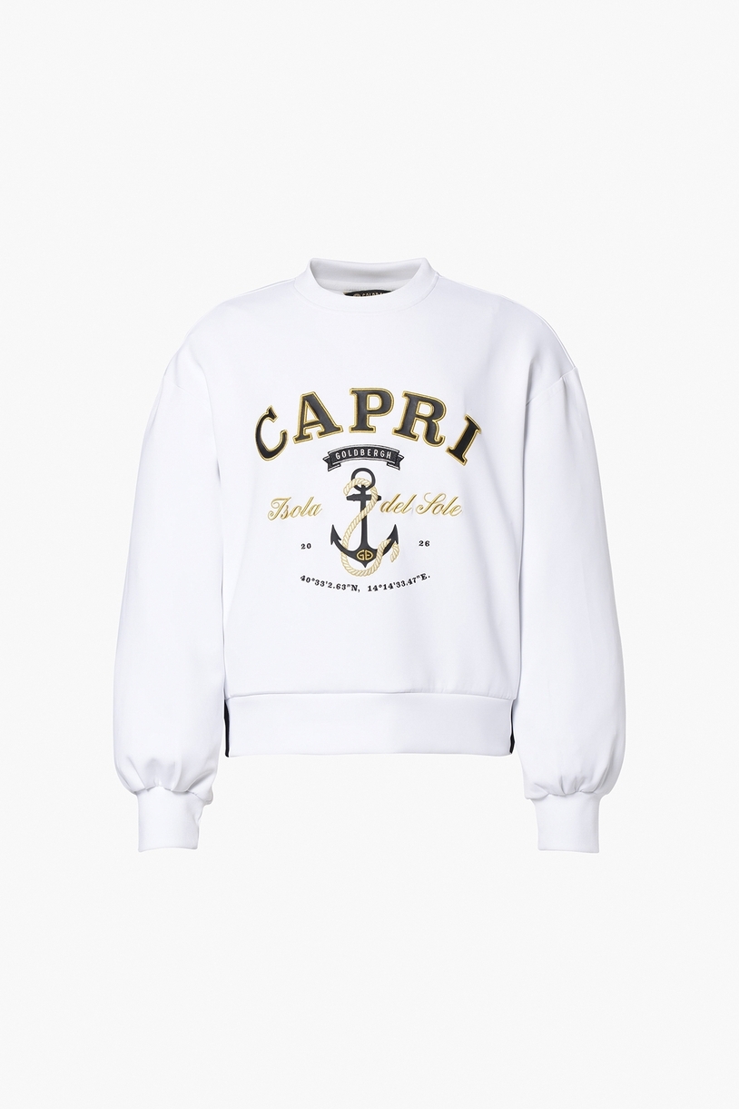 Goldbergh mikina Fico white Velikost: XS