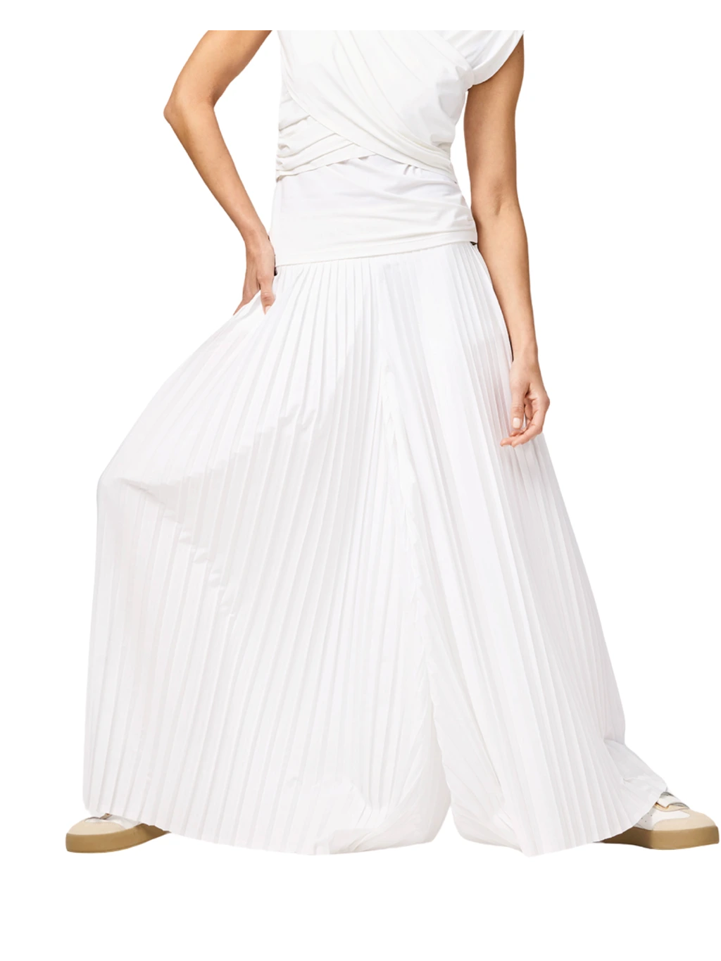 Goldbergh kalhoty Blissia white Velikost: XS