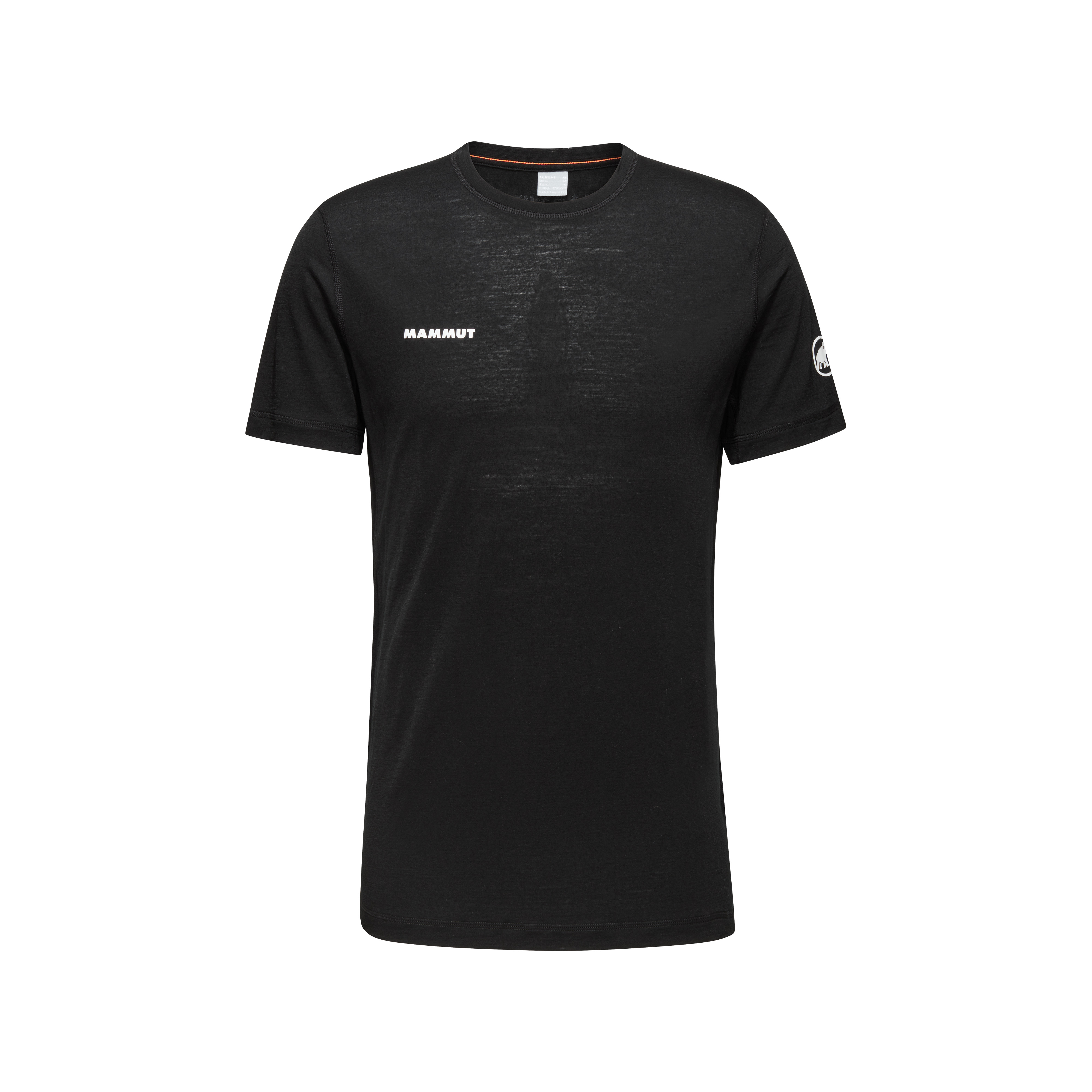 Mammut tričko Tree Wool FL T-Shirt M black Velikost: XXL