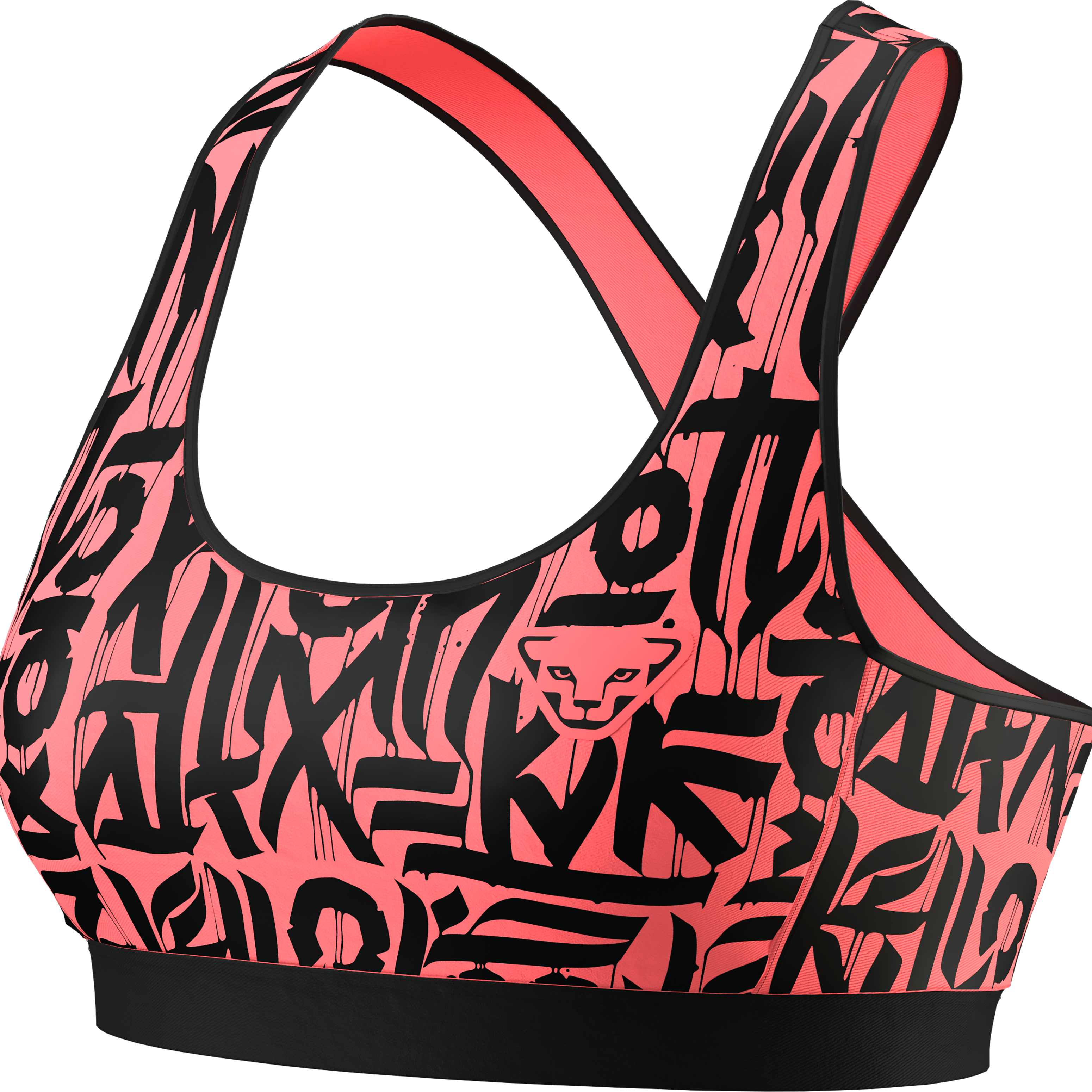 Dynafit podprsenka Alpine Graphic Bra W ultra coral Velikost: S