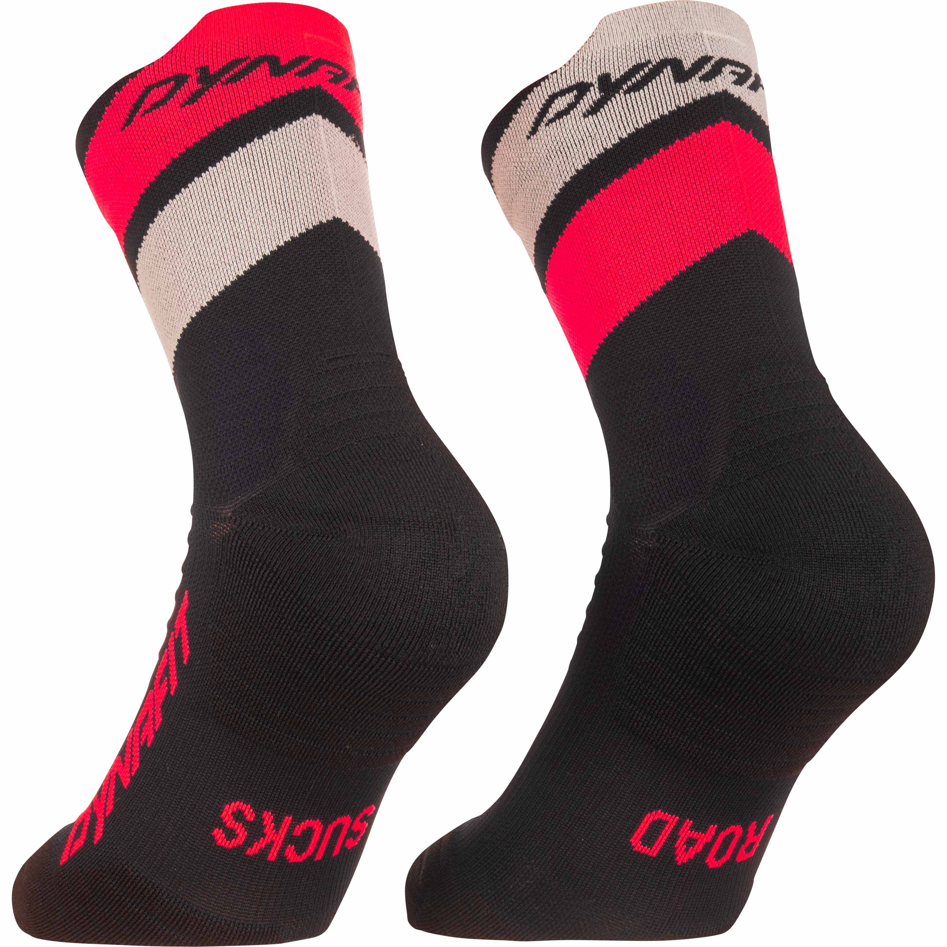 Dynafit ponožky Ultra Mid Sk black out ultra coral Velikost: 39-42