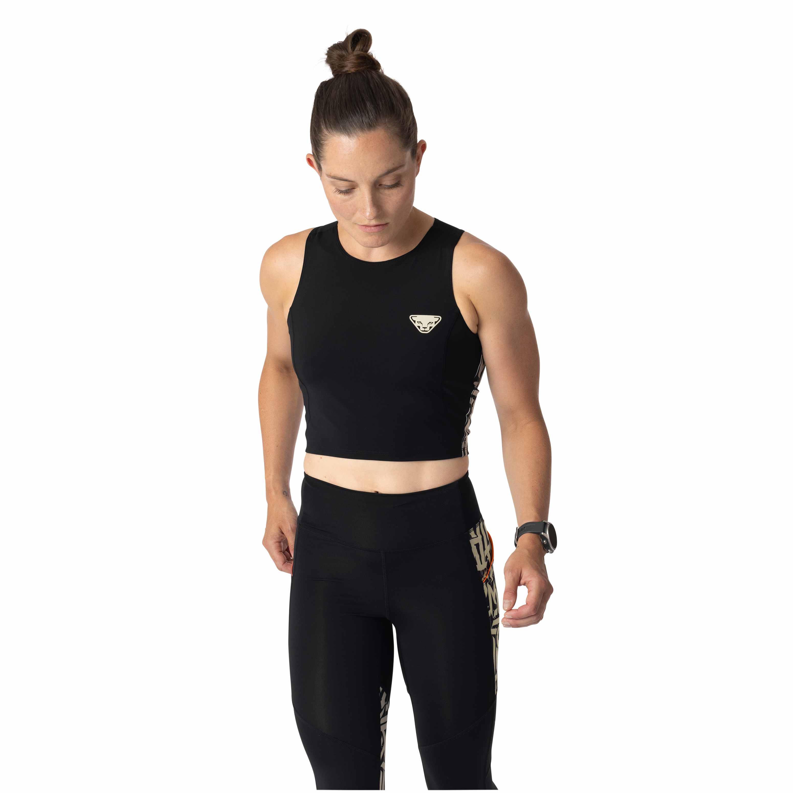 Dynafit top Trail Crop Top W black out Velikost: S