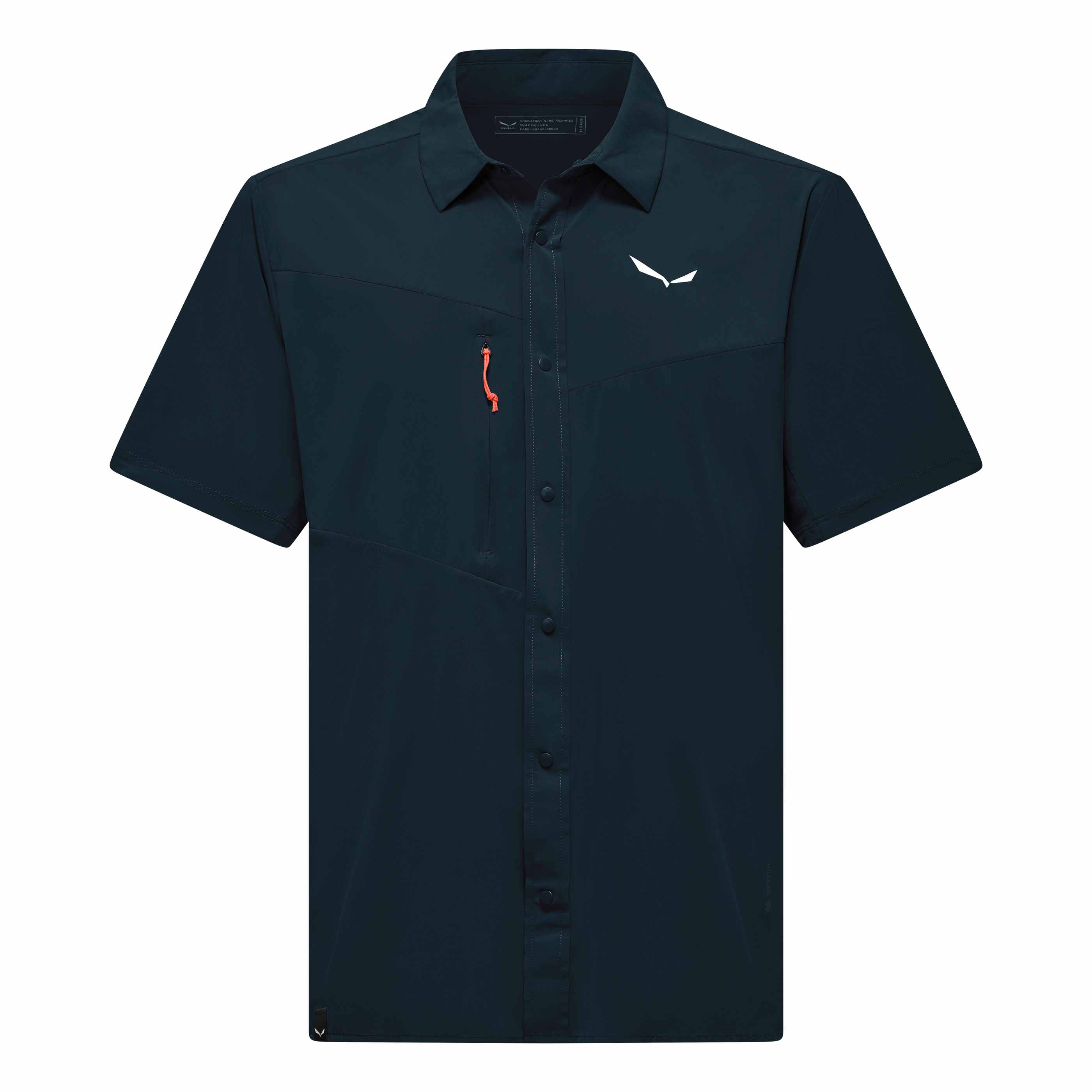 Salewa košeľa Puez S/S Shirt  M blueberry Velikost: L