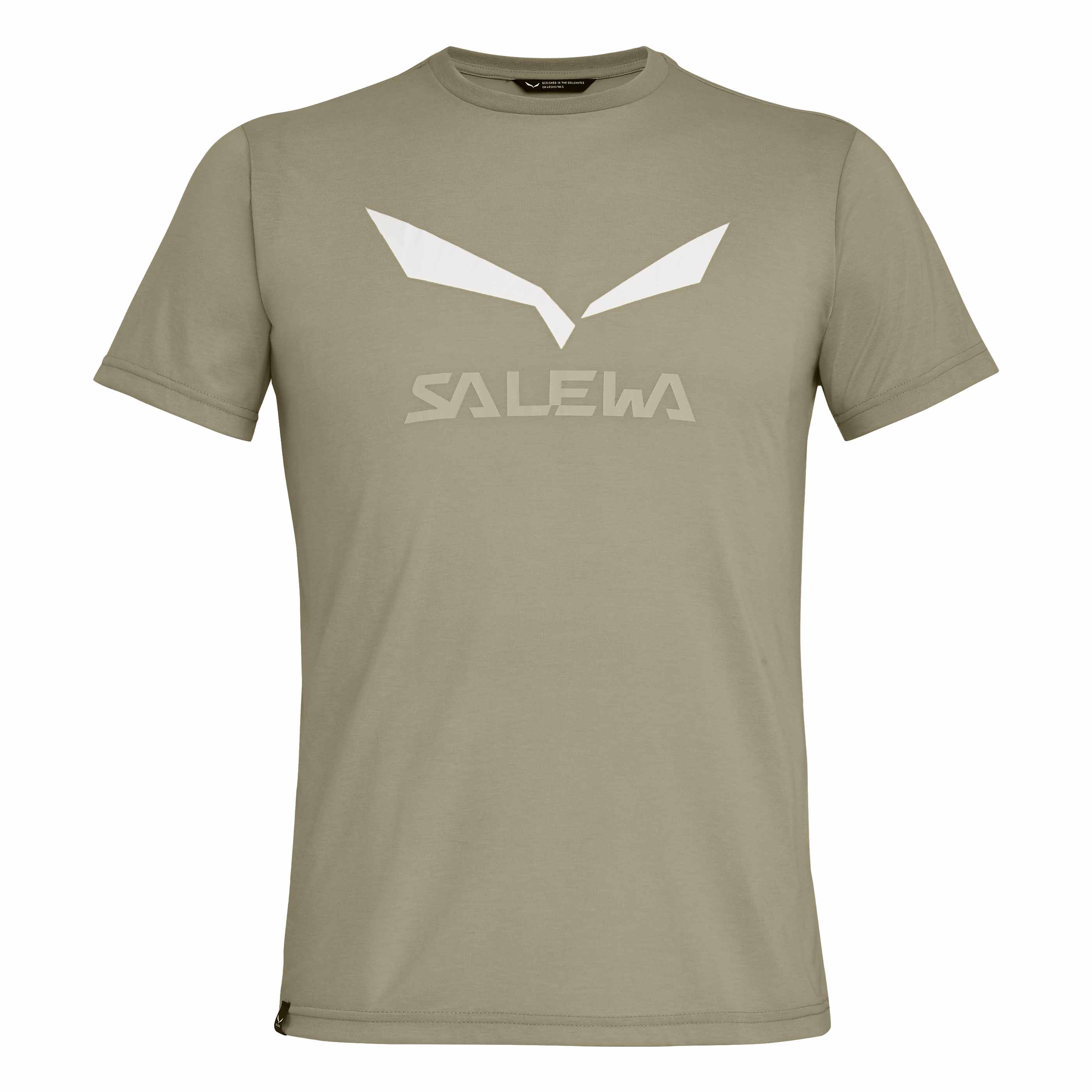 Salewa tričko Solidlogo Dry M T-Shirt quicksand Velikost: XL