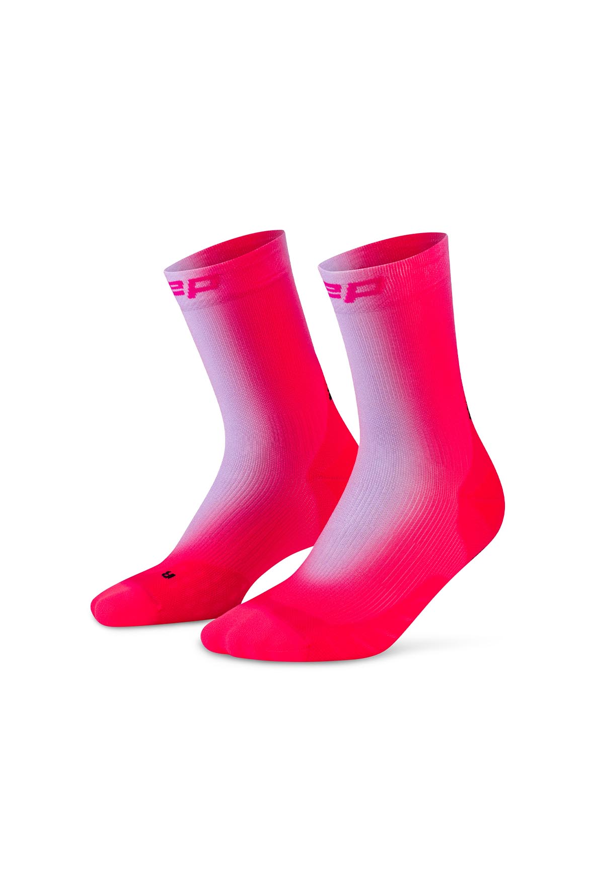 CEP bežecké ponožky Edt. Gradient lilac-pink Velikost: II