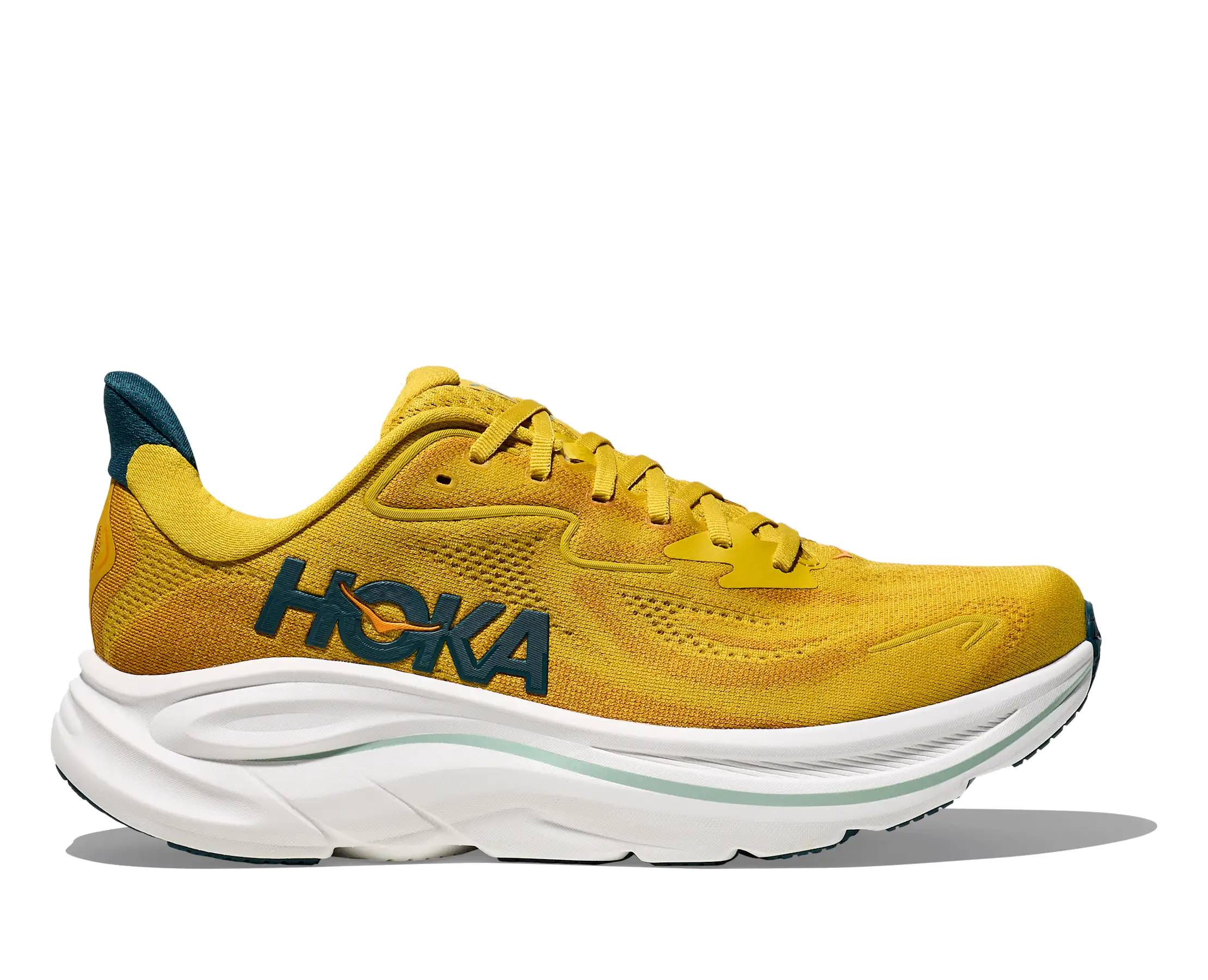 Hoka One One obuv Clifton 10 M yellow gold - tidal wave Velikost: 9.5