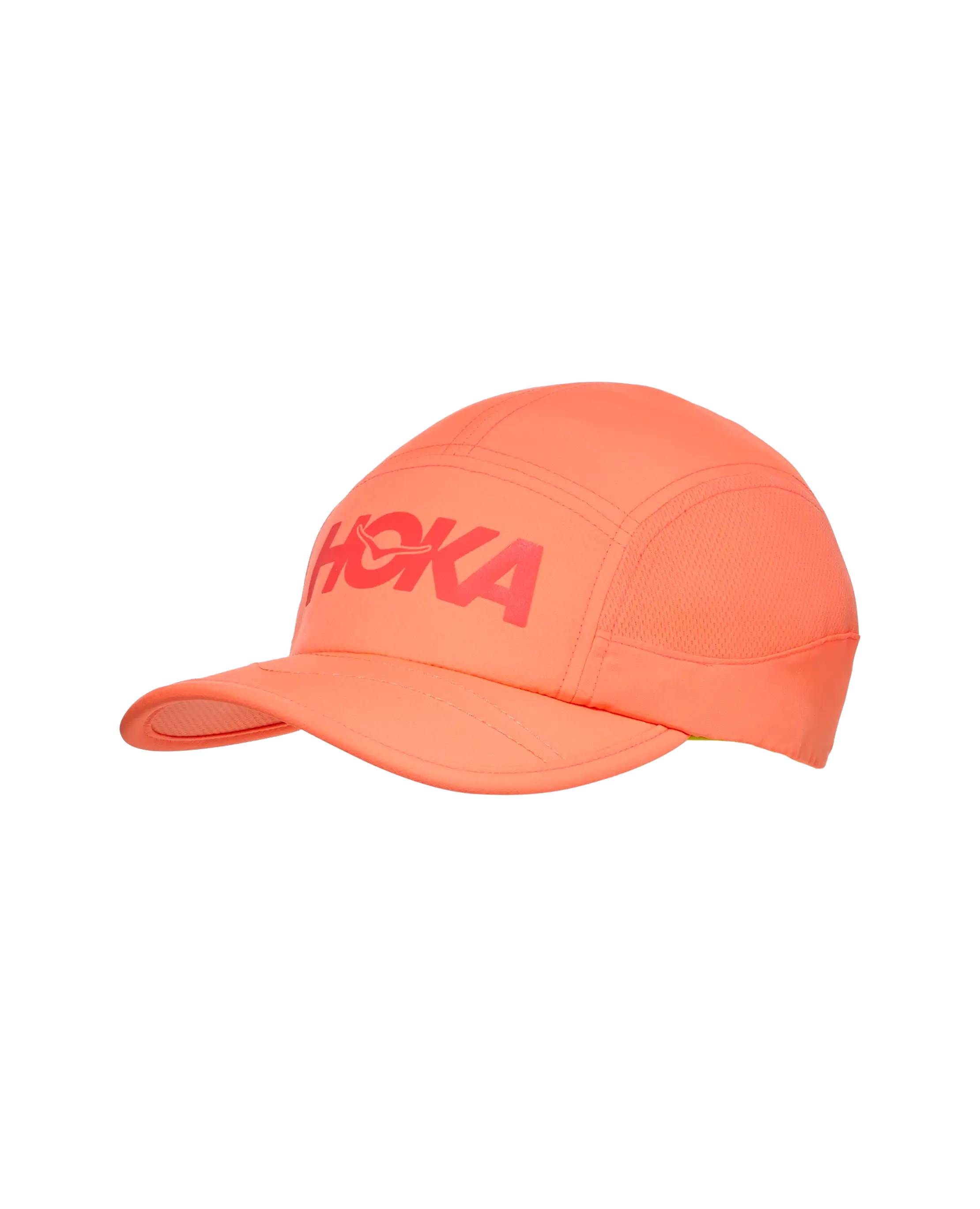 Hoka One One kšiltovka Hoka Run Hat neon cantaloupe Velikost: UNI