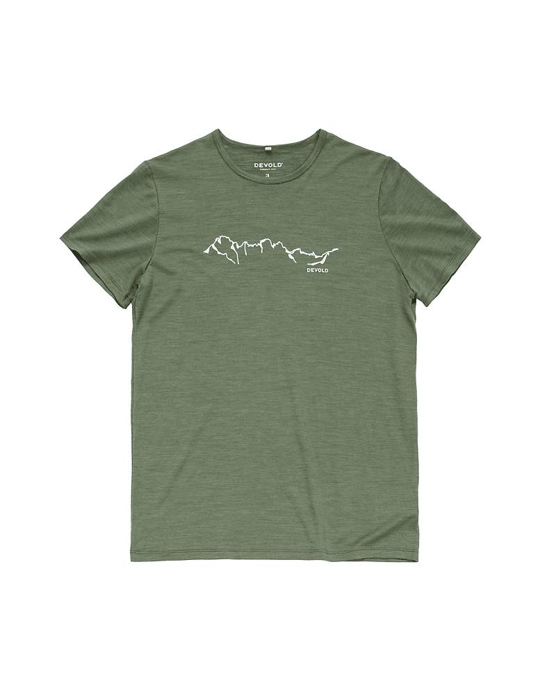 Devold tričko Active "Skyline" Tee M forest Velikost: L