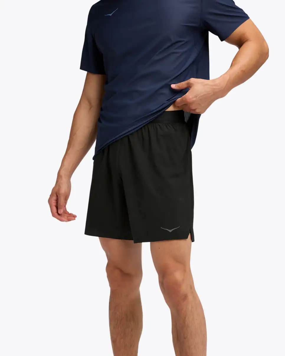 Hoka One One šortky Glide 7 Short 2In1 M black Velikost: XL