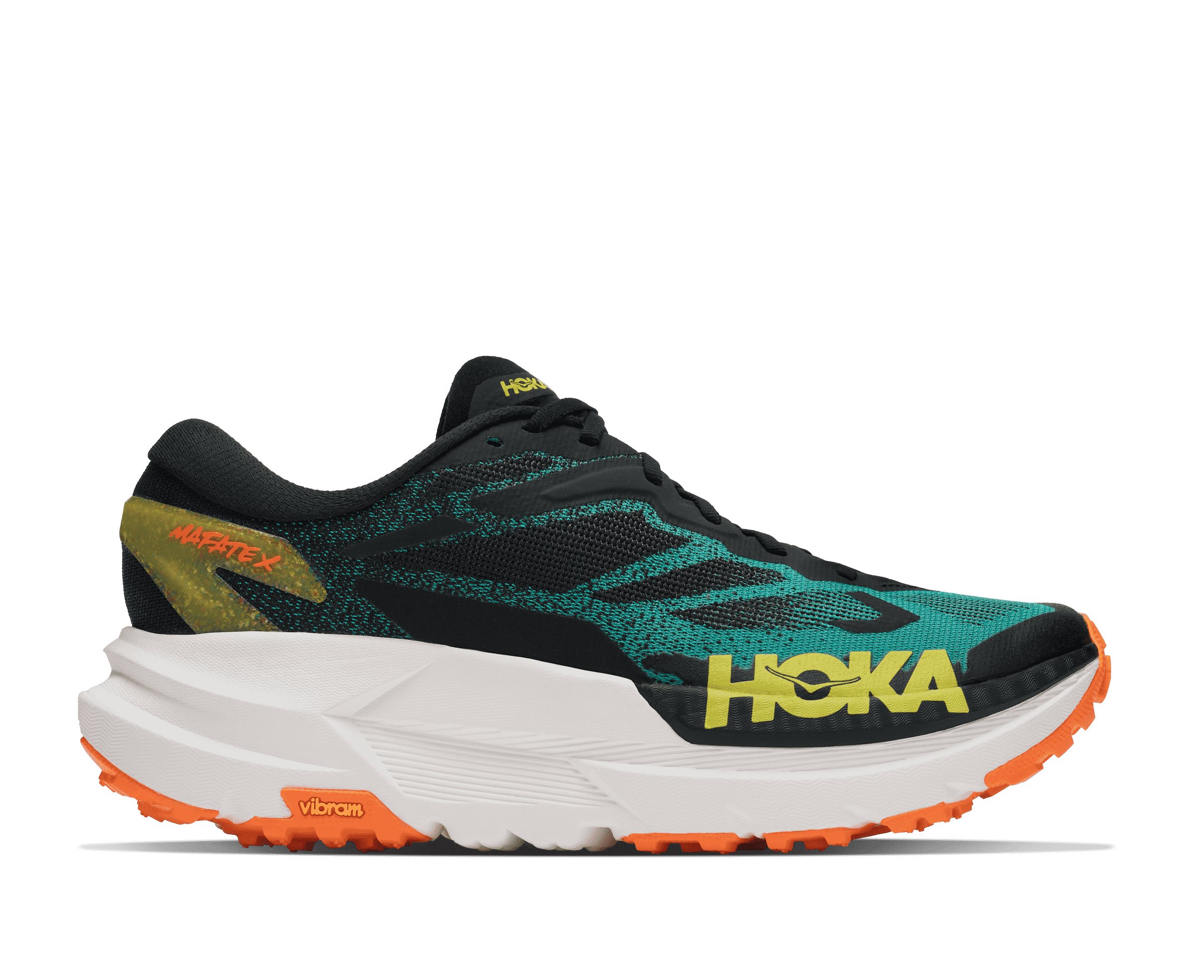 Hoka One One obuv Mafate X M black-electric aqua Velikost EU: 44 2/3