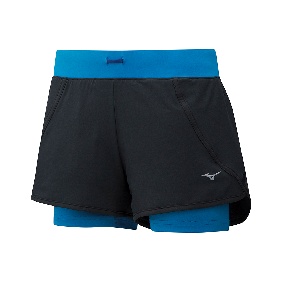 Mizuno - šortky Mujin 4.5 2in1 Short briliant blue Velikost: XS