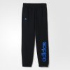 ADIDAS - tepláky YB ESS LIN BRPC      black/blue (Velikost 140)
