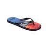 QUIKSILVER - šlapky MOLOKAI LAVA DIVISION black/red/blue (Velikost 40)