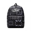 Vans ruksak Realm Backpack black white1