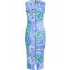 Sportalm šaty Crowd print athens blue (Velikost 34)