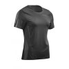 run shirt short sleeve black w front