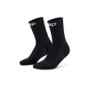 core run socks mid cut 5 0 black wp7c5r wp8c5r front 2 white 4to5