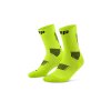 core run socks mid cut 5 0 lime black wp7ckr wp8ckr front 2 transp 4to5