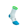 pro marathon socks v20 white norse blue neon green