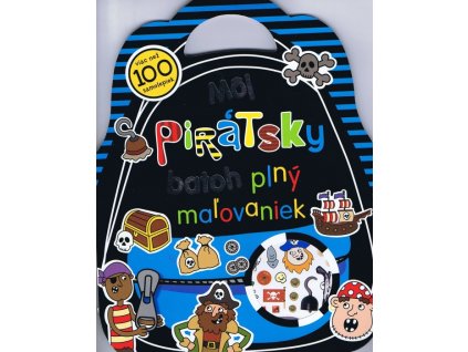 Môj pirátsky batoh plný maľovaniek