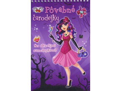 Pôvabné čarodejky - so skvelými samolepkami